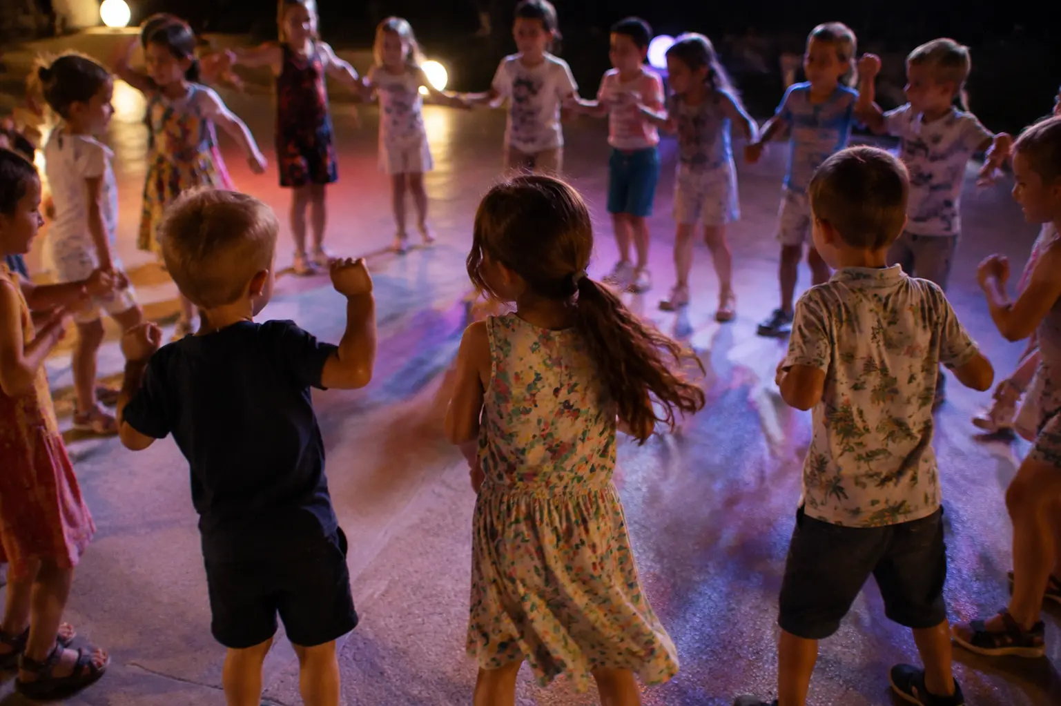 Mini-Disco, der Star des Abends